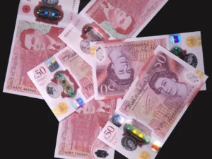 Great British £50 Polymer Bills