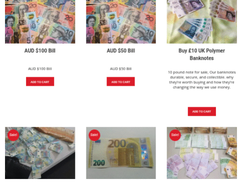 Buy undetectable bank notes Forsale